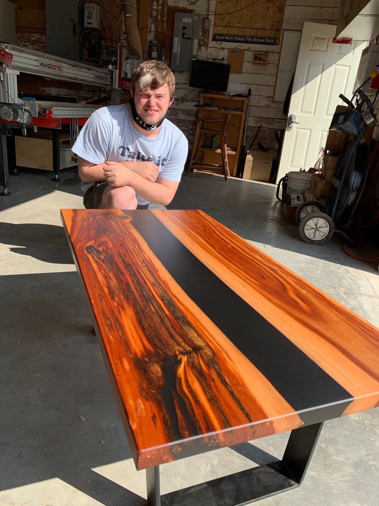 Build your own - Epoxy Coffee Table - Canadian Woodworks